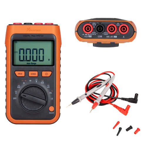 Xhorse Digital Multimeter Support AC/DC Voltage / Current / Resistance / Capacitance / Frequency