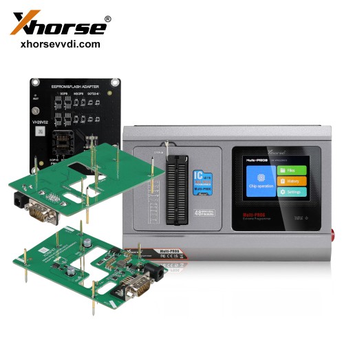 Xhorse Multi-Prog +Multi PROG Exclusive Adapters+XDNPM3GL MQB48 Solder-Free Adapter 13pcs