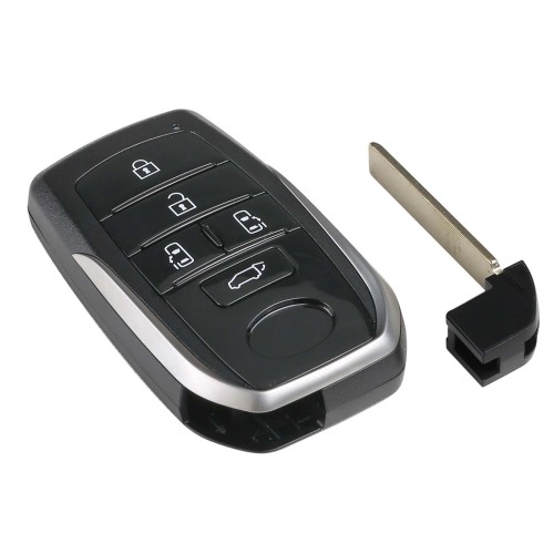 5pcs Toyota Key Shell for Xhorse XSTO20EN VVDI Toy.T XM38 Smart 5 Buttons NO Logo