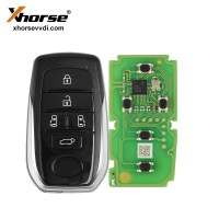 Xhorse XSTO20EN TOY.T XM38 Smart Key PCB with Shell 5 Buttons